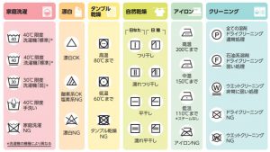 事務服のお手入れ方法