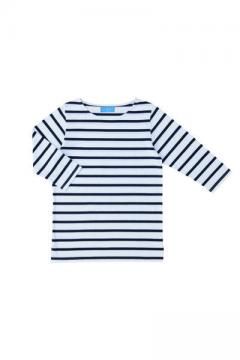 ボーダーTシャツ七分袖