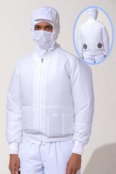 白衣ブルゾン空調風神服(単品)(制電・消臭)