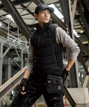 【全4色】防寒ベスト（CORDURA/男女兼用/雷神デバイス対応）