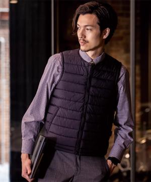 【全4色】クールネック防寒ベスト（CORDURA/男女兼用/雷神デバイス対応）