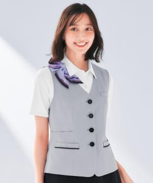 【全2色】ベスト（ストレッチ・防汚）