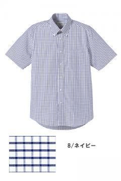 【9色】グラフチェックシャツ(半袖)
