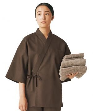 【全4色】作務衣（上衣・男女兼用・吸水速乾）