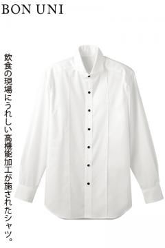 ホリゾンタルカラー万能シャツ(多機能素材・男性用)