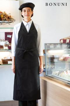 レディースベスト付エプロン(首掛けタイプ)
