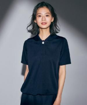 【MARY QUANT】全2色・ポロシャツ（半袖・ニット・高通気・通気度130.7cc）