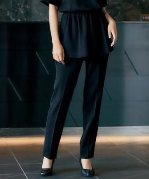 【MARY QUANT】テーパードパンツ（ストレッチ・裏地なし）