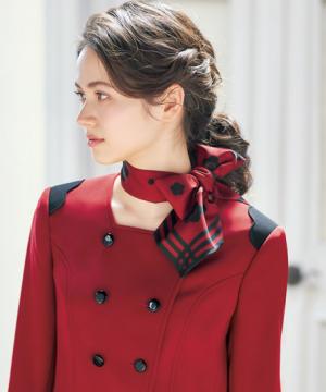 【MARY QUANT】全3色・スカーフ（14cm×123cm）