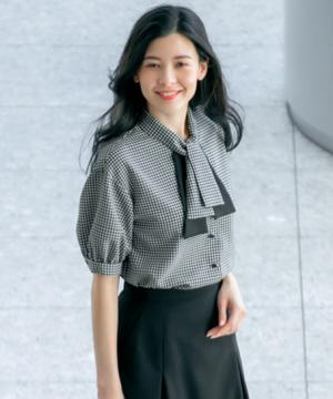 【YUKI TORII】全2色・ブラウス（高通気）