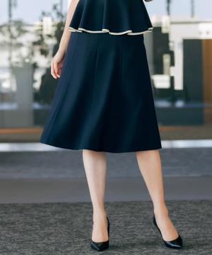 【YUKI TORII】全2色・スカート（フレア・ストレッチ・撥水・防汚・65cm丈）