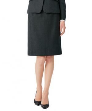 【YUKI TORII】全1色・スカート（無地・タイト・ストレッチ・55cm丈）