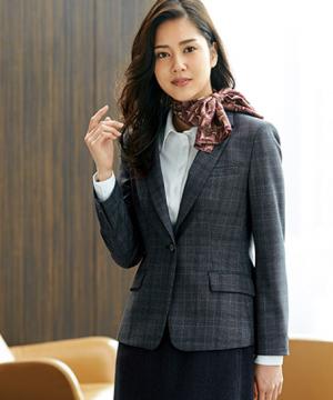 【YUKI TORII】全1色・ジャケット（チェック・ストレッチ）