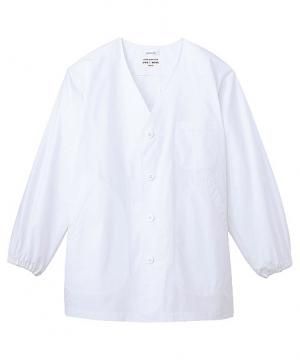 【抗菌防臭加工】長袖メンズ白衣(~5Lまであり)