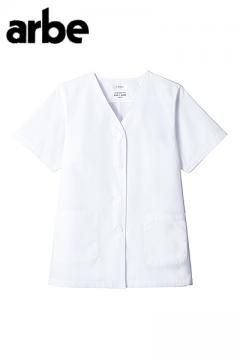 【抗菌防臭加工】半袖レディース白衣(~19号まであり)