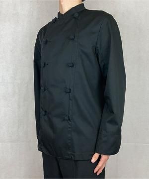 ブラックコックコート(長袖・男女兼用/~5Lまであり)