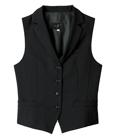襟付きレディースベスト ストレッチ 17号まであり As 8062 作業服の通販の Tokyo Uniform作業着デポ