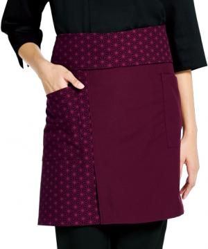 【全3色】腰下エプロン（ストレッチ・制電）