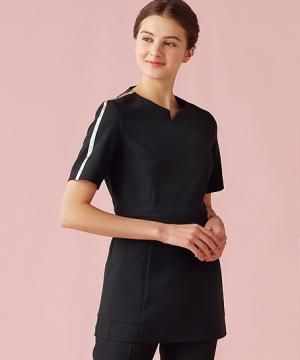 【MICHEL KLEIN】ラインデザインチュニック