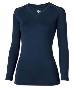 【Mizuno】ミズノ アンダーウェア(9分袖)レディース