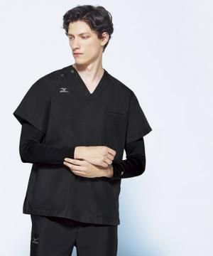 【Mizuno】ミズノ 抗ウイルス加工スクラブ(男女兼用)