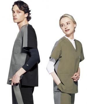 【Mizuno】全3色・スクラブ(めちゃ軽・抗ウイルス・男女兼用）