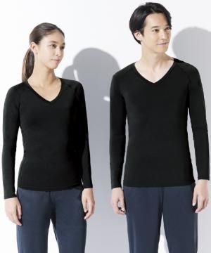 リカバリーインナー（九分袖・ストレッチ・UVカット・男女兼用）