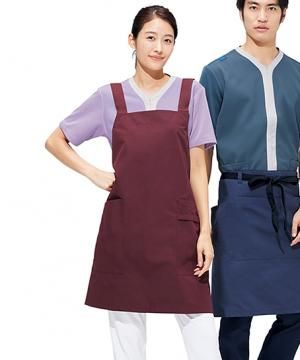 【全3色】ジアエプロンX型（ショートタイプ・男女兼用）