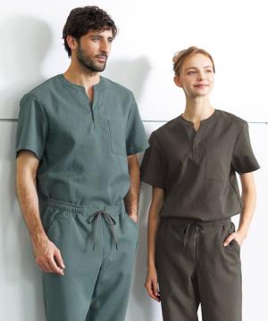 【Dickies】全3色・ディッキーズスキッパータイプスクラブ（スタンドカラー・ストレッチ・男女兼用）