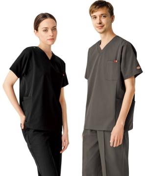 【Dickies】全4色　スクラブ（制電糸・速乾・吸汗・ストレッチ・男女兼用）