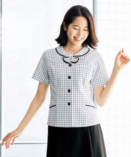 オーバーブラウス サラクールチェック 接触冷感 Uvカット Fb 12 Fb 12 作業服の通販の Tokyo Uniform作業着デポ オーバーブラウス サラクールチェック 接触冷感 Uvカット Fb 12 Fb 12 作業服の通販の Tokyo Uniform作業着デポ