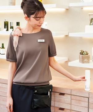 【全3色】プルオーバーT（半袖・透け防止・ストレッチ）