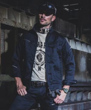 【EVENRIVER】全4色・ソリッドストレッチジャケット