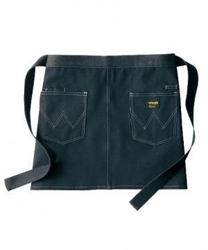 【Wrangler】ショートエプロン(デニム調/丈:44㎝)