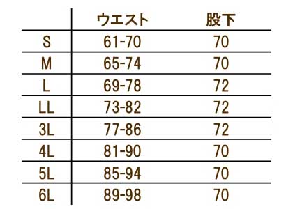 【全3色】ストレートパンツ(レディース) サイズ詳細
