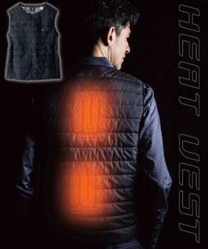 【予約商品】ジーベック ヒーターベスト(秋冬・男女兼用)