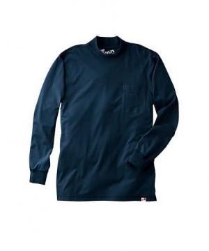【Jawin】長袖ローネックシャツ