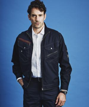 【全4色】Jawin 長袖ジャンパー（帯電防止・消臭・抗菌・男女兼用）