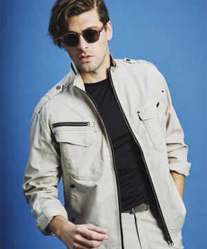 【Jawin】ストレッチ長袖ジャンパー