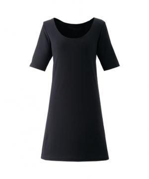 【全2色】インナー（ワンピース専用/五分袖・2WAYストレッチ）