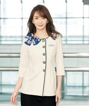 【全1色】ソフトジャケット（ニット素材・防汚）