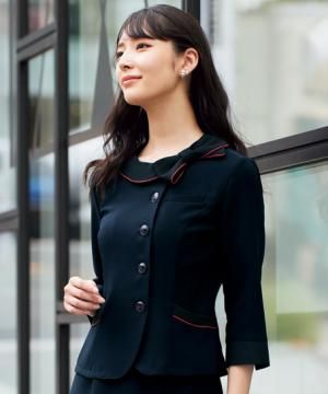 【全2色】七分袖オーバーブラウス（2Wayストレッチ・吸汗速乾・接触冷感・～25号あり）