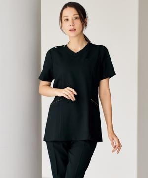 【LA BEAUTE】全3色・スクラブ（ストレッチ・防汚・吸汗速乾）