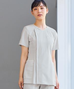 【LA BEAUTE】全3色・スクラブ（2WAYストレッチ・吸汗速乾・レディス）