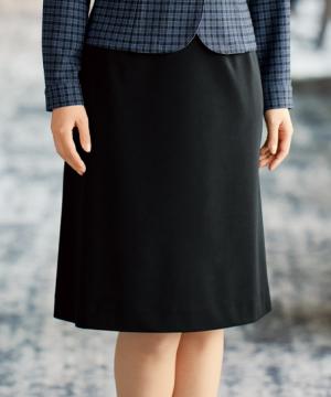 【ストレスフリーボトム】ロングAラインスカート(58cm丈/9号)