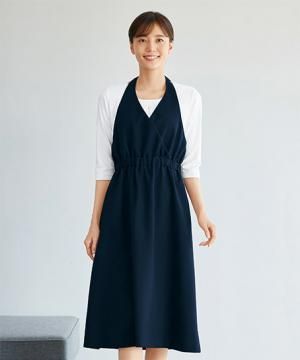 【LA BEAUTE】全3色・エプロンドレス（ストレッチ・防透・吸汗速乾）