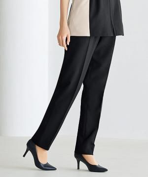 【LA BEAUTE】全1色・パンツ（ウエストゴム・ストレッチ・吸汗速乾・レディス）