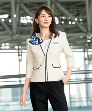 【全1色】ジャケット（ニット素材・防汚）