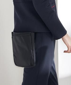 【全1色】ウエストポーチ（縦長スリムタイプ）