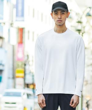 ストレッチ長袖Tシャツ(男女兼用/吸汗速乾/消臭/透け防止)